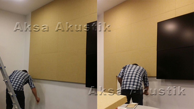 Microsoft Ankara Toplantı Odası Akustik Kumaş Panel Uygulaması